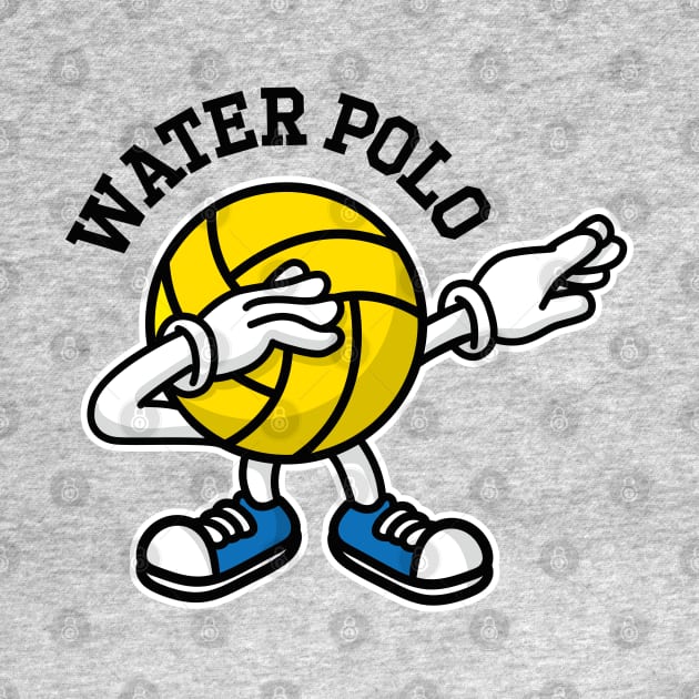 Dab dabbing dabbin' water polo ball swimming pool by LaundryFactory